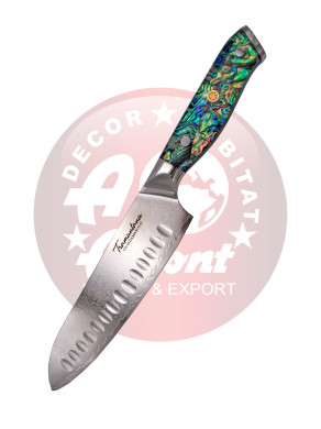 CUCHILLO SANTOKU DAMASCO ABULÓN