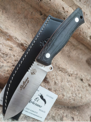 SÚPER OFERTA CUCHILLO SELVAN MIKARTA NEGRA J&V