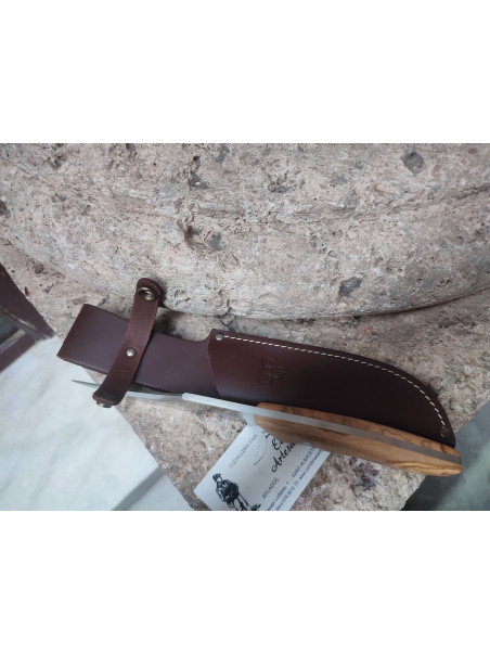 CUCHILLO PISTOLO OLIVO CUDEMAN 121-L