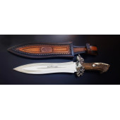 NOVEDAD CUCHILLO REMATE LUJO AGARRE PLATA MUELA