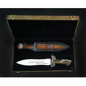 NOVEDAD CUCHILLO REMATE LUJO AGARRE PLATA MUELA