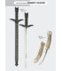 NOVEDAD ESPADA BATMAN O DAGA CALAVERA