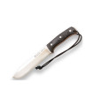 NOVEDAD CUCHILLO NOMAD 6,5 MIKARTA NEGRA KYDEX PEDERNAL