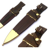 CUCHILLO REMATE MUELA COVARSI LATÓN FUNDA