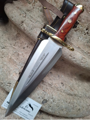 CUCHILLO REMATE MUELA COVARSI LATÓN FUNDA