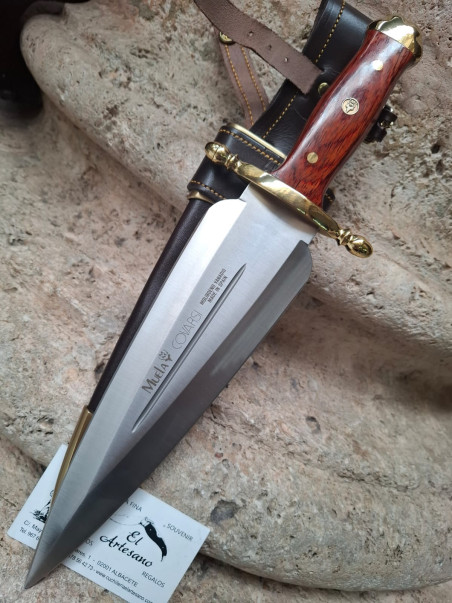 CUCHILLO REMATE MUELA COVARSI LATÓN FUNDA