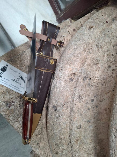CUCHILLO REMATE MUELA COVARSI LATÓN FUNDA