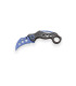 NAVAJA KARAMBIT ENTRENAMIENTO AZUL 864