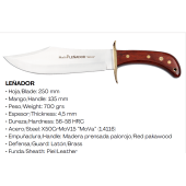 CUCHILLO LEÑADOR MUELA