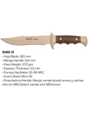 CUCHILLO 5162D MUELA