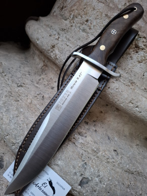 NOVEDAD CUCHILLO BOWIE NOGAL CN139