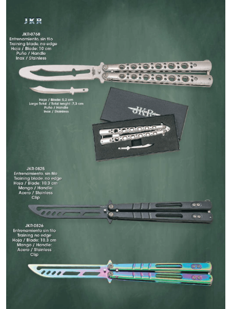 NAVAJA ABANICO ENTRENAMIENTO JOKER 2