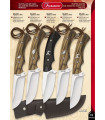 CUCHILLO MADERA CAZA ANIMALES