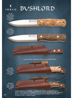 NOVEDAD CUCHILLO BUSHLORD JOKER