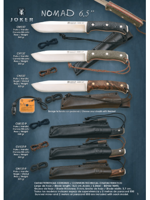 NOVEDAD CUCHILLO NOMAD 6,5 JOKER