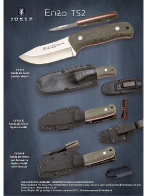 NOVEDAD CUCHILLO ERIZO TS2 JOKER