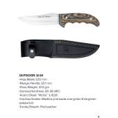 CUCHILLO OUTDOOR-12M MUELA
