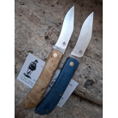 SÚPER OFERTA NAVAJA J&V FALCATA XS ABEDUL O YUTE AZUL
