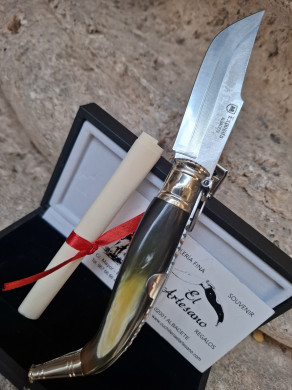 NOVEDAD NAVAJA ALBACETEÑA TORO DAMASCO Nº1 EXPÓSITO