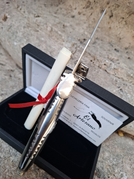 NOVEDAD NAVAJA ALBACETEÑA TORO DAMASCO Nº1 EXPÓSITO