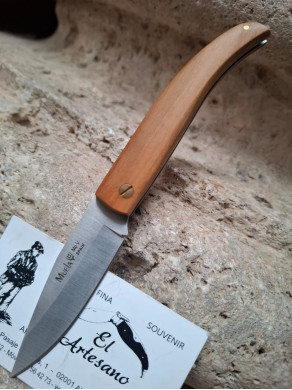 NAVAJA MUELA MADERA OLIVO P-8.OL