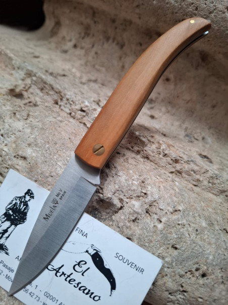 NAVAJA MUELA MADERA OLIVO P-8.OL