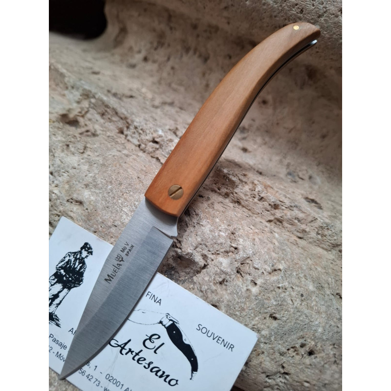 NAVAJA MUELA MADERA OLIVO P-8.OL