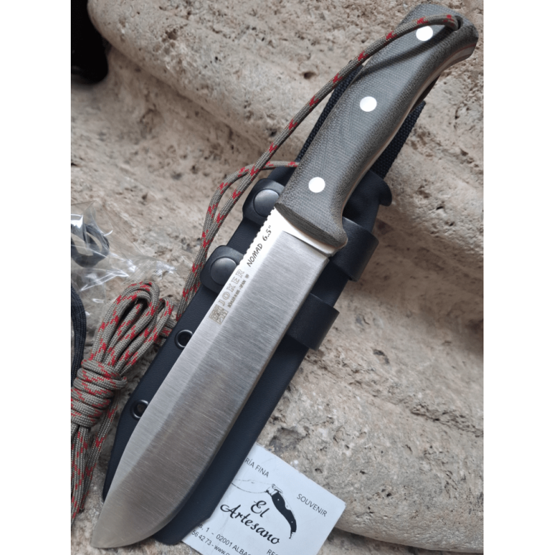 EXCLUSIVO CUCHILLO NOMAD 6,5 VERDE KYDEX