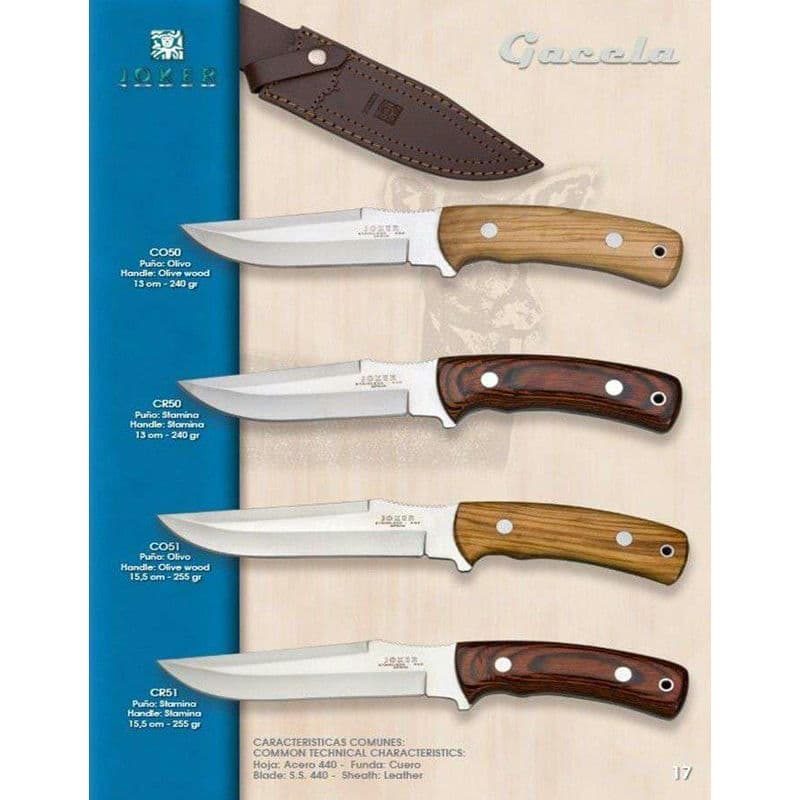 cuchillo de monte pegasus 6102