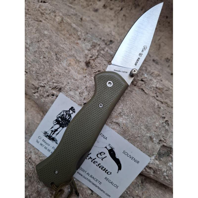 NOVEDAD NAVAJA WALKER NIETO G10 OLIVA