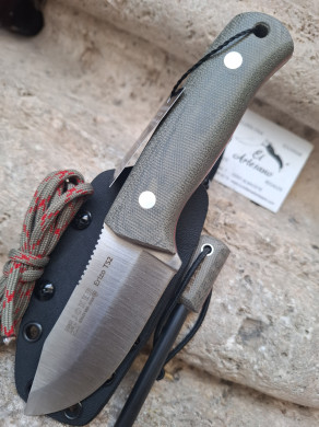 CUCHILLO ERIZO TS2 VERDE KYDEX PEDERNAL JOKER