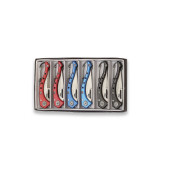 NOVEDAD NAVAJAS MOSQUETÓN SET 6 PIEZAS