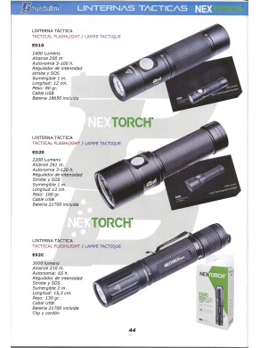 LINTERA TÁCTICA NEXTORCH