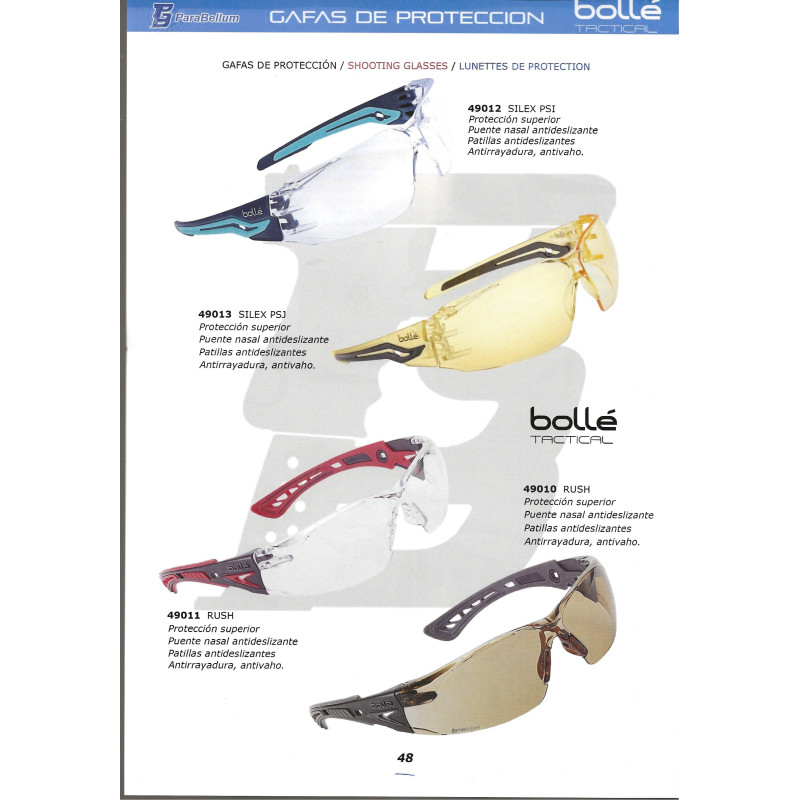 GAFAS BOLLE TÁCTICAS