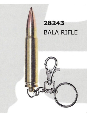 LLAVERO BALA RIFLE