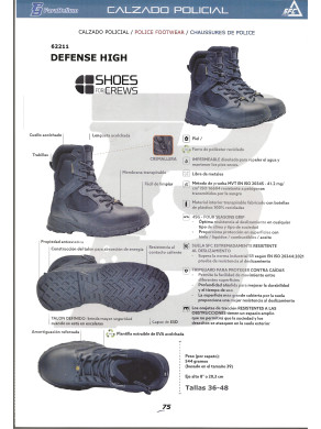 BOTAS DEFENSE HIGT SFC