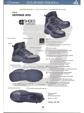 BOTAS DEFENSE MID