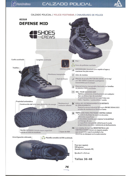 BOTAS DEFENSE MID