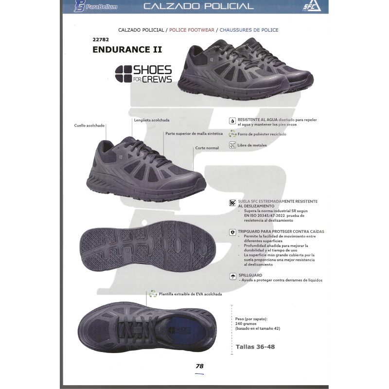 ZAPATO ENDURANCE II