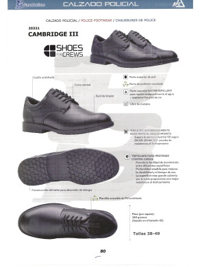 ZAPATO POLICIAL  20321