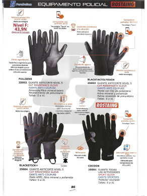 GUANTES TÁCTICOS ROSTAING