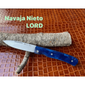 NAVAJA LORD HUESO DE HUESO DE CAMELLO EN AZUL NIETO