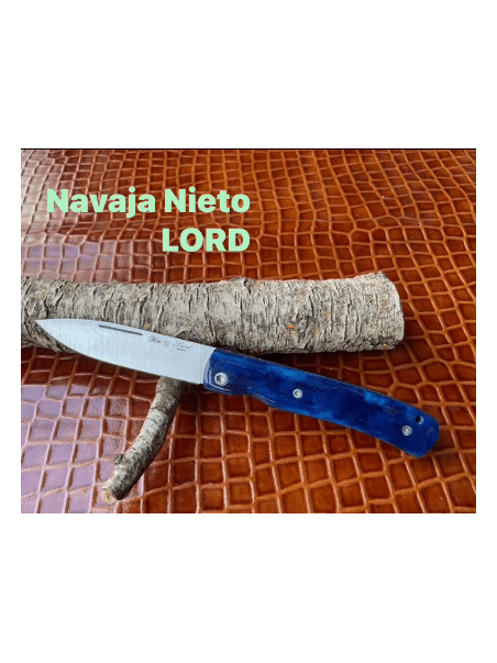 NAVAJA LORD HUESO DE HUESO DE CAMELLO EN AZUL NIETO