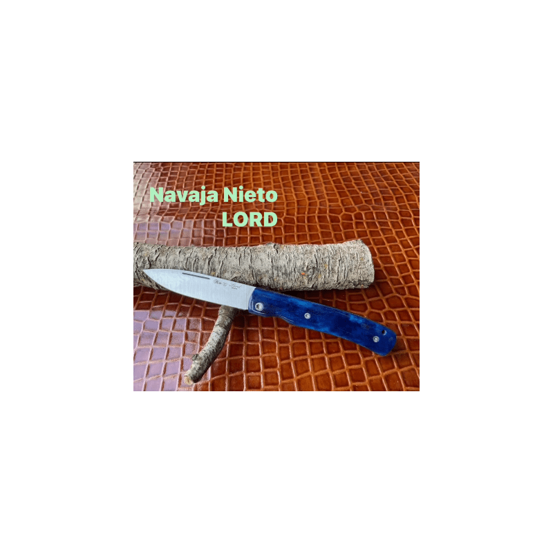 NAVAJA LORD HUESO DE HUESO DE CAMELLO EN AZUL NIETO