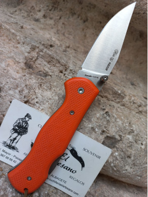 EXCLUSIVA NAVAJA WALKER NIETO G10 NARANJA