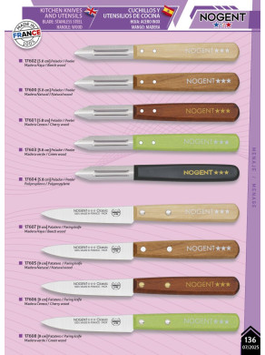 CUCHILLO PATATERO O PELADOR NOGEN