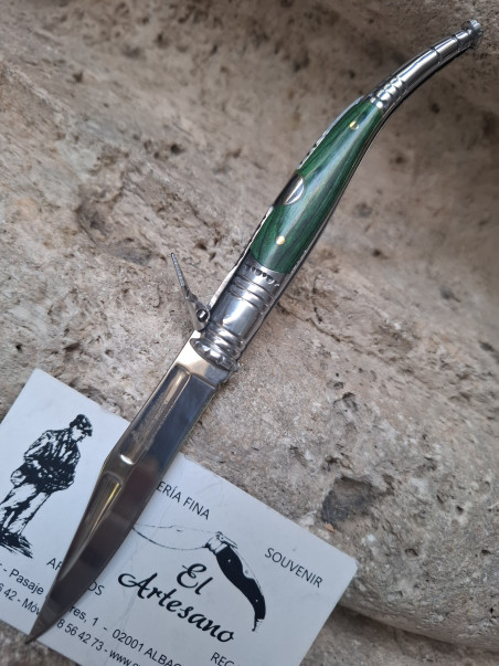 NAVAJA SERRANA VERDE 8,5CM