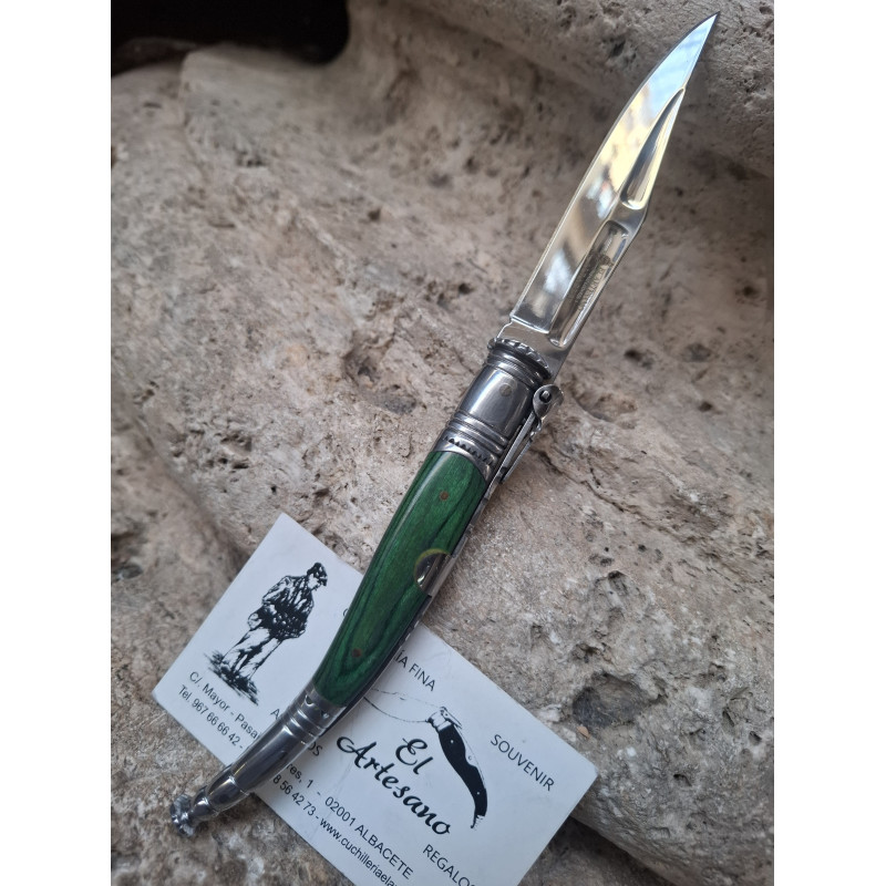 NAVAJA SERRANA VERDE 10,5CM