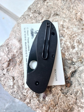 NAVAJA SPYDERCO EFFICIENT NEGRO PAVONADO
