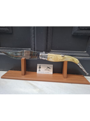 Penknife bandolier nacre giant of rattle or of springs